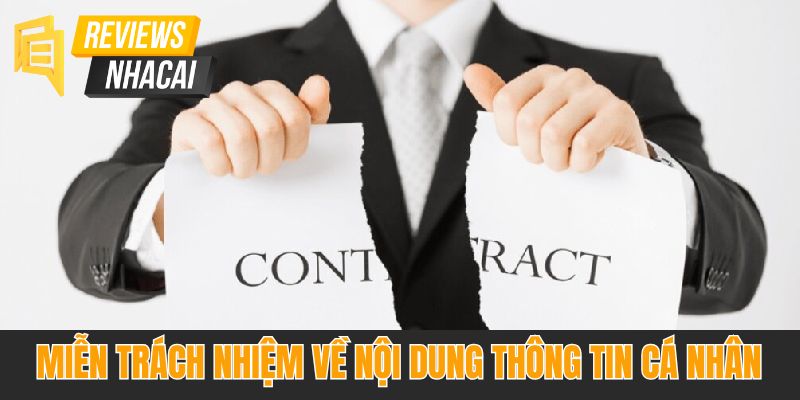 Miễn trừ trách nhiệm